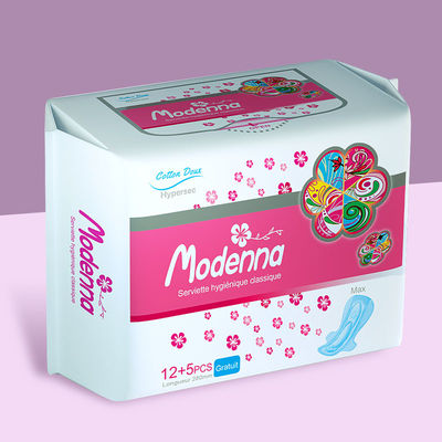 Un bon prix. Style non tissé jetable absorbant superbe de couche de coton de serviette hygiénique pour des femmes en ligne