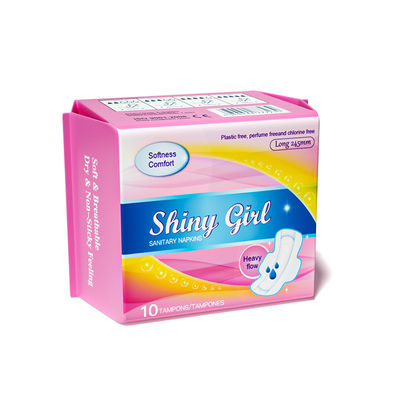 Un bon prix. Des serviettes hygiéniques de 10 pouces avec une excellente capacité pour un maximum de confort en ligne