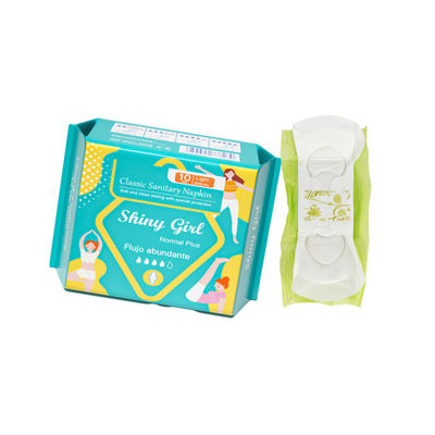 Un bon prix. Meilleur vendeur de haute qualité bon marché Tissu non tissé serviette hygiénique 245mm coton jetable pad dame en ligne