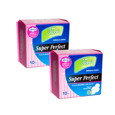 Un bon prix. Des serviettes hygiéniques ultra adhésives en coton pour une capacité d'absorption de 30 à 250 ml en ligne