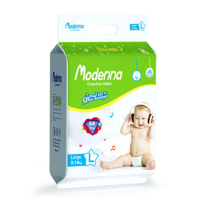 Un bon prix. Couleur imprimée de absorption superbe de bandes magiques jetables naturelles de couches-culottes de bébé en ligne
