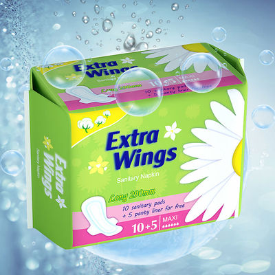 Un bon prix. La haute absorbent des protections de période de la serviette hygiénique 280mm d'utilisation de nuit de coton avec des ailes en ligne