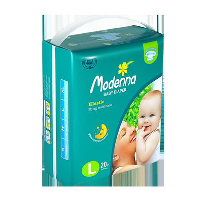 Couches-culottes jetables molles superbes de coton de bébé avec les ceintures élastiques