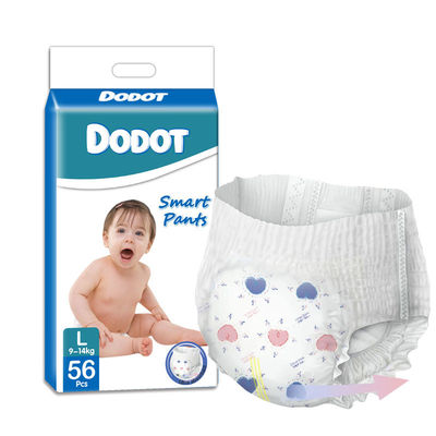 Un bon prix. ISO9001 tirent vers le haut la taille magique de bordure d'élastique de la catégorie 360° de la bande A de culotte de couche-culotte de bébé en ligne