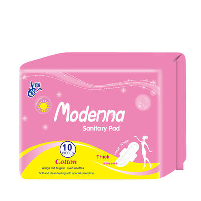 Un bon prix. Les dames la période où organique de coton capitonne la nuit utilisent les protections sanitaires ultra minces jetables en ligne