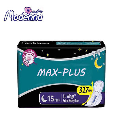 Un bon prix. La serviette hygiénique molle naturelle mince superbe d'utilisation de nuit de protections sanitaires de coton s'est envolée en ligne