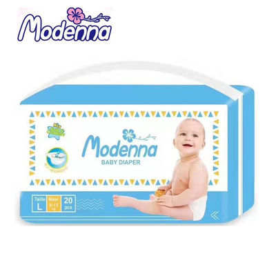 Un bon prix. Coton mou respirable de couches jetables écologiques de style de bande pour le bébé en ligne