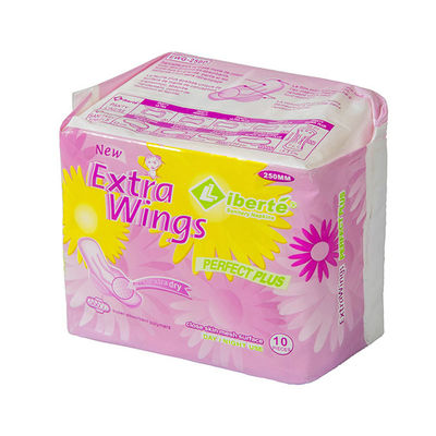 Un bon prix. Coton jetable tout l'OEM du jour au lendemain féminin naturel de serviettes hygiéniques en ligne