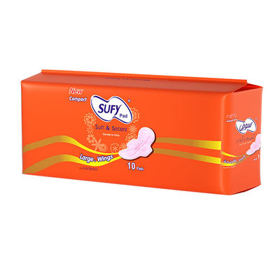 protections sanitaires de femmes ultra épaisses superbes lâches droites d'absorbant de 290mm