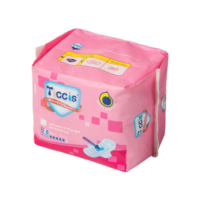 Un bon prix. Protections sanitaires adaptées aux besoins du client de protections de coton lourd menstruel mou d'écoulement pour des femmes en ligne