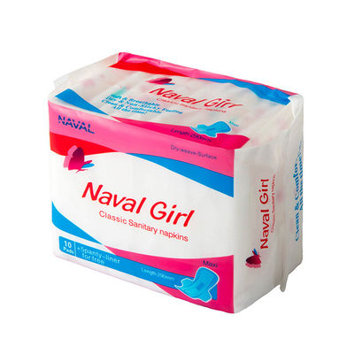 Un bon prix. Protections de l'hygiène de Maxi Plus Women lisse jetable de serviettes hygiéniques féminines d'ailes en ligne