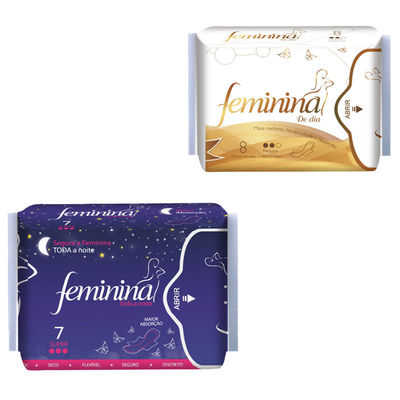 Un bon prix. L'OEM s'est envolé les protections de coton féminines de serviette hygiénique de femmes ISO9001 respirable en ligne