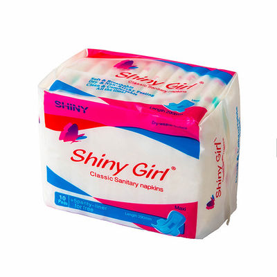 Un bon prix. Les protections non tissées de serviette sanitaire coulent la preuve Diamond Embossed Feminine Sanitary Napkin en ligne