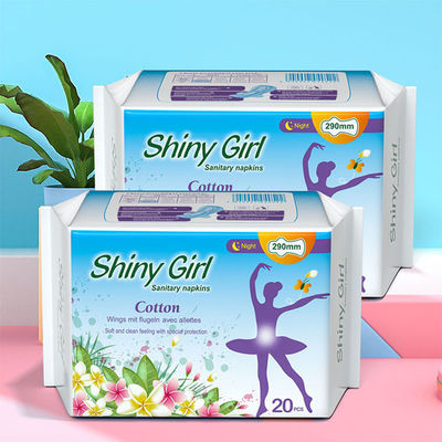 Un bon prix. La serviette hygiénique naturelle de femmes d'anion capitonne le coton mou jetable confortable en ligne