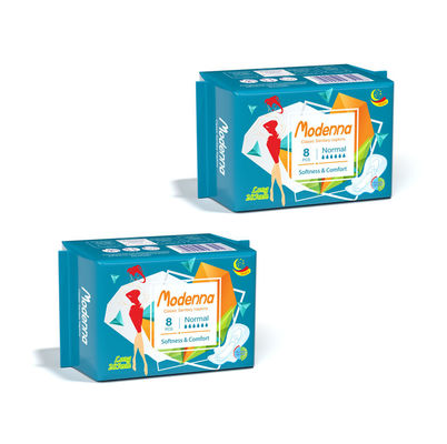 Un bon prix. Les protections confortables jetables de période d'anion se sont envolées les protections sanitaires épaisses avec des ailes en ligne