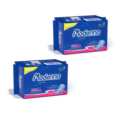 Un bon prix. Anti fuite latérale de matin de nuit de serviette hygiénique confortable d'utilisation pour l'OEM de périodes en ligne