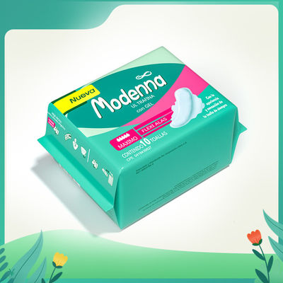 Madame en soie Care Disposable Nursing de serviette hygiénique de femmes de catégorie 285mm