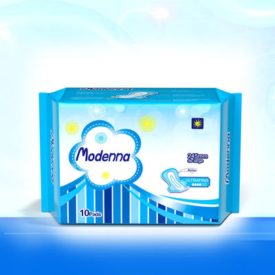 Un bon prix. La période de coton capitonne l'hygiène féminine menstruelle de protection de serviette hygiénique de femmes respirable en ligne