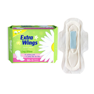 Un bon prix. Haute absorption nuit ultra mince femme jetable serviette hygiénique respirante 290mm en ligne