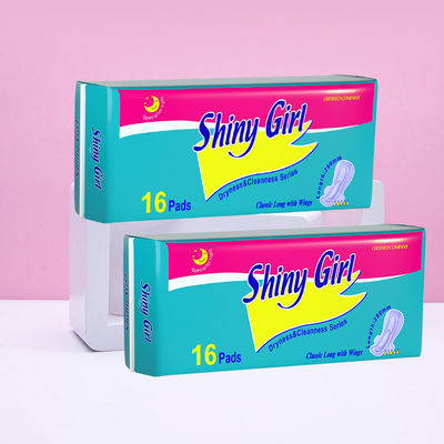 Un bon prix. Vente en gros de serviettes hygiéniques menstruelles de haute qualité en coton biologique Anion Sanitaire serviette hygiénique respirante en ligne