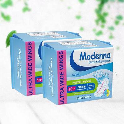 Un bon prix. Tissu en coton doux à usage unique femme serviette hygiénique femme serviette hygiénique tampon menstruel en ligne