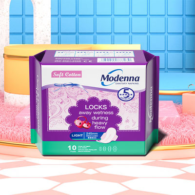 Eco-friendly 285mm Anion serviettes hygiéniques ioniques négatifs maternité serviettes hygiéniques