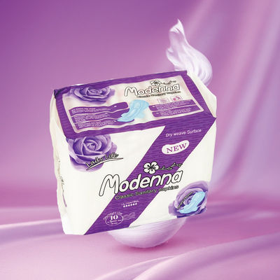 Un bon prix. Seringues hygiéniques ailées avec une surface en coton doux et des serviettes hygiéniques jetables pour femmes en ligne