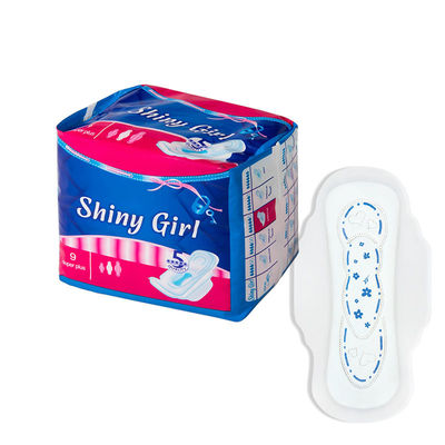 Un bon prix. Nice qualité motif d'impression bleu femmes couverts d'ailes serviettes hygiéniques pour filles serviettes hygiéniques serviettes hygiéniques en ligne
