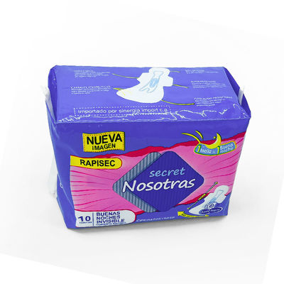 Un bon prix. Large taille Couverture en coton serviette hygiénique de nuit hygiène menstruelle féminine jetable période serviette hygiénique pad en ligne