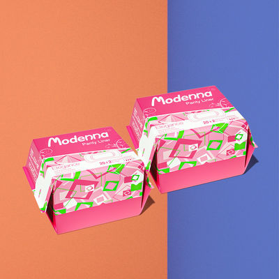 Un bon prix. Vente à chaud coton jetable usage quotidien marque coton biologique serviette hygiénique sous-vêtements en ligne