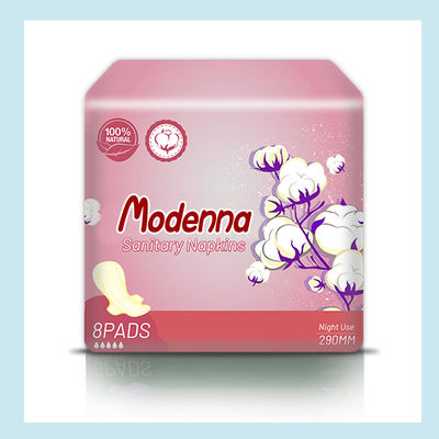 Un bon prix. Comfort Oem Douceur Utilisation nocturne Pour femmes Parures hygiéniques en coton naturel Servette hygiénique Ultra-mince femme respirante en ligne