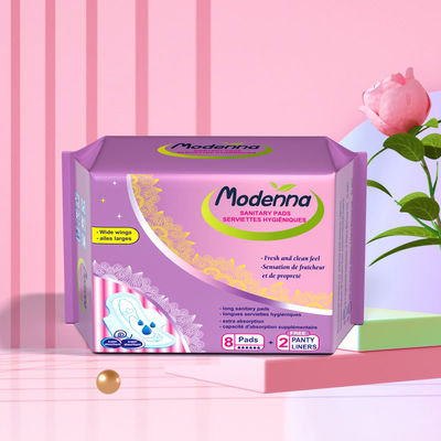 Un bon prix. Servette hygiénique femme serviette hygiénique serviette hygiénique femme serviette hygiénique à ailes Super absorbant jetable en ligne