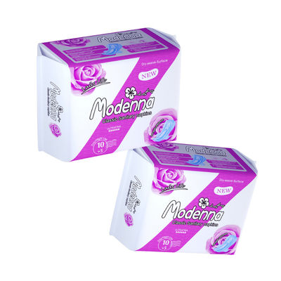 Un bon prix. Des serviettes hygiéniques écologiques super absorbantes personnalisées avec feuille supérieure en maille en ligne