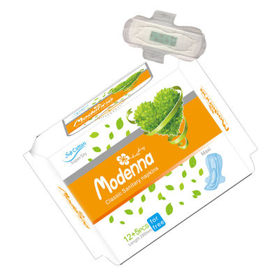 Un bon prix. Vente à chaud Prix d'usine serviette hygiénique Super douce coton pur tampons hygiéniques Exportation vers la Russie en ligne