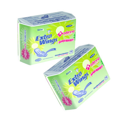 Un bon prix. Servette hygiénique en coton respirant pour femme avec ailes 30-250 ml et poids personnalisable en ligne