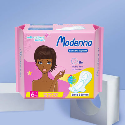 Un bon prix. Femmes Femmes Période menstruelle Super absorption personnalisée Des serviettes hygiéniques organiques jetables en coton en ligne