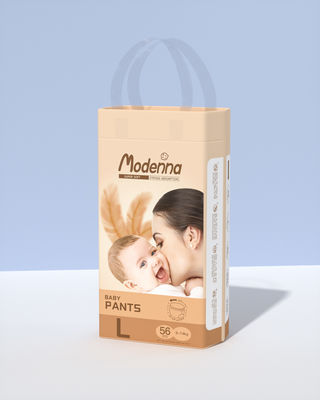 Un bon prix. Pantalons pour bébé biologiques adaptés à la peau Pantalons de couche pour bébé faciles à enlever couche jetable confort pour bébé naturel usine ISO en ligne