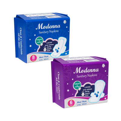 Un bon prix. Servette hygiénique jetable épaisse en coton de nuit avec absorbance avancée en ligne