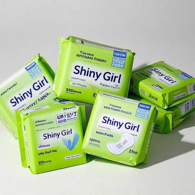 Un bon prix. Longue longueur puces anioniques hygiéniques ultra minces serviettes hygiéniques femmes super absorbant en coton pur en ligne